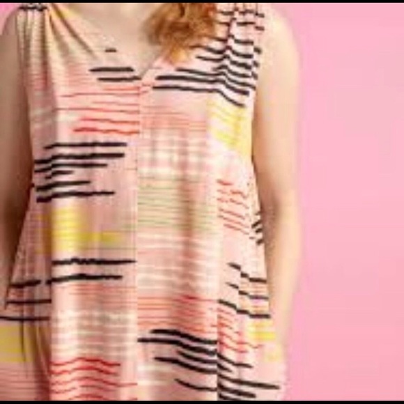 Gudrun Sjoden Capri Abstract Modern Knit Dress S - Picture 2 of 13